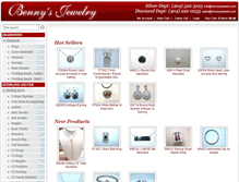 Tablet Screenshot of bennysjewelry.com